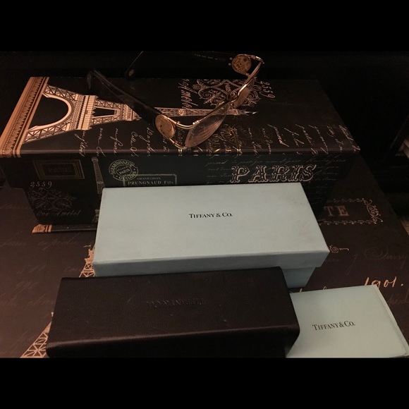 Authentic Tiffany Notes Gold Frames